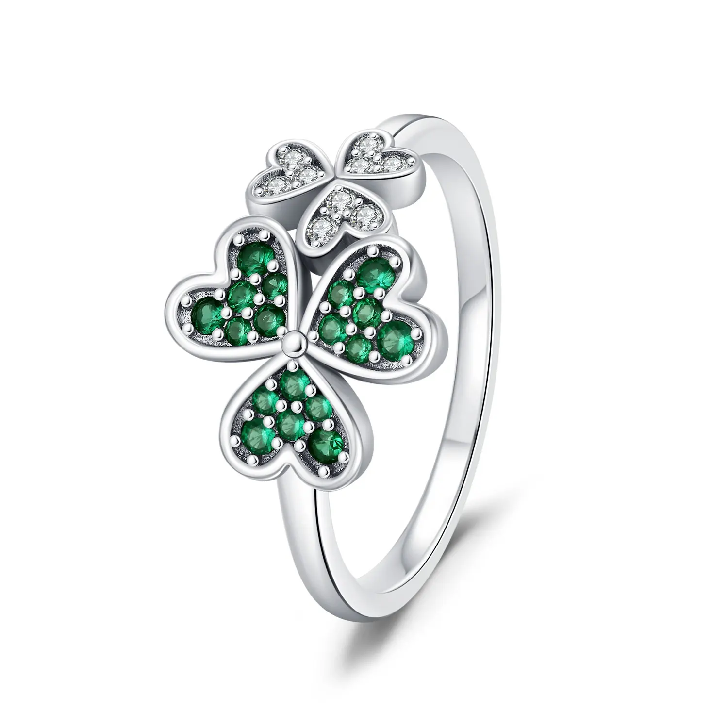 Orecchini A Cerchio Con Trifoglio Portafortuna Per San Patrizio - Gioielli Donna In Legno E Lega, Leggeri E Colorati, Ideali Per Festività Irlandesi