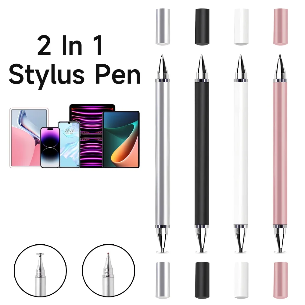 

2 in 1 Universal Stylus Pen For TCL Tab 10 Gen2 10.36" 2023 TCL NxtPaper 11 Tab 10S 10L Gen2 Tablet Capacitive Screen Touch Pen