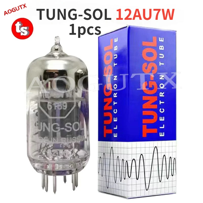 TUNG-SOL 12AU7W 6189 Vacuum Tube Replace ECC82 12AU7 B749 ECC802 E82CC CV4003 HIFI Audio Valve Electron Tube Amplifier Aogutx 4