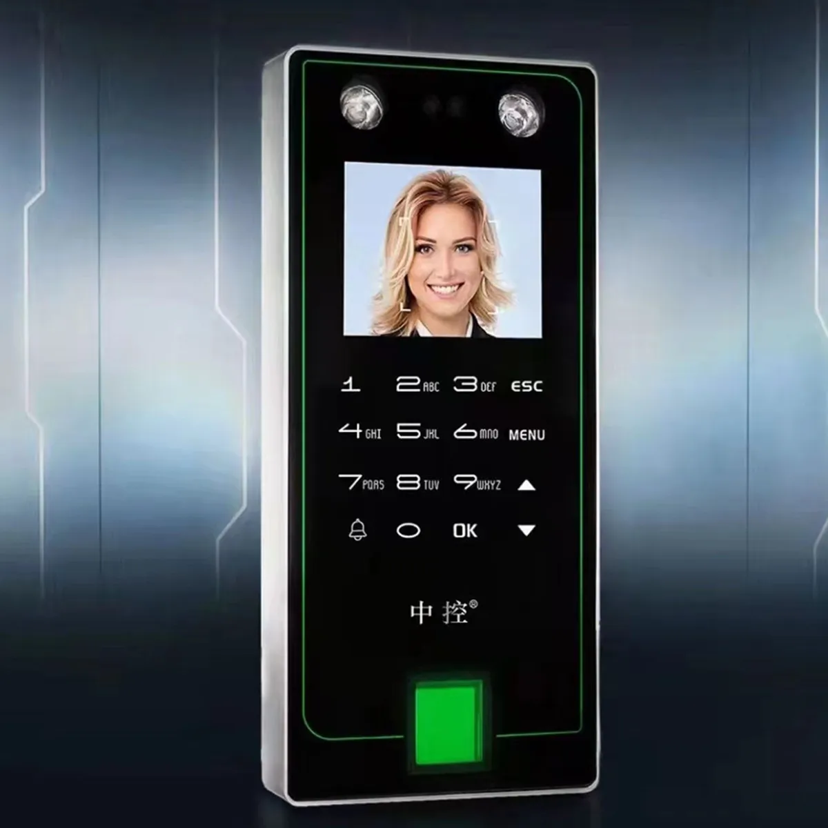 2.4Inch TFT Monitor F7 PRO Face Recognition Time Attendance and Door Access Control System