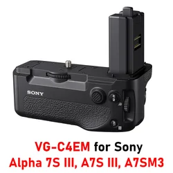 New Original A7SM3 Battery Grip VG-C4EM Vertical Grip for Sony Alpha 7S III a7S3 a7SM3 a7SIII Vertical Battery Grip