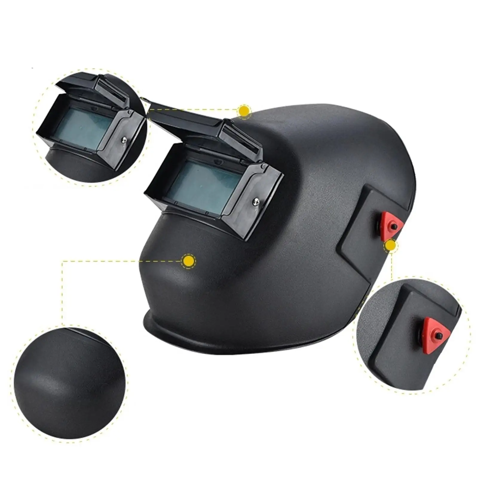Welding Face Mask Protective Welding Mask Adjustable Welder Mask Welding Helmet for Grinding Construction Manufacturing Electric Repair