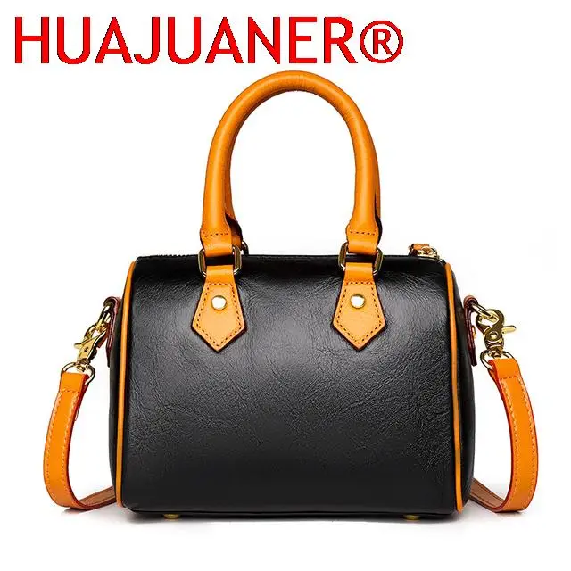 

Women Cow Leather Shoulder Crossbody Bags Luxury Brand Ladies Handbag Fashion Solid Color Genuine Leather Female Tote Sac a Main