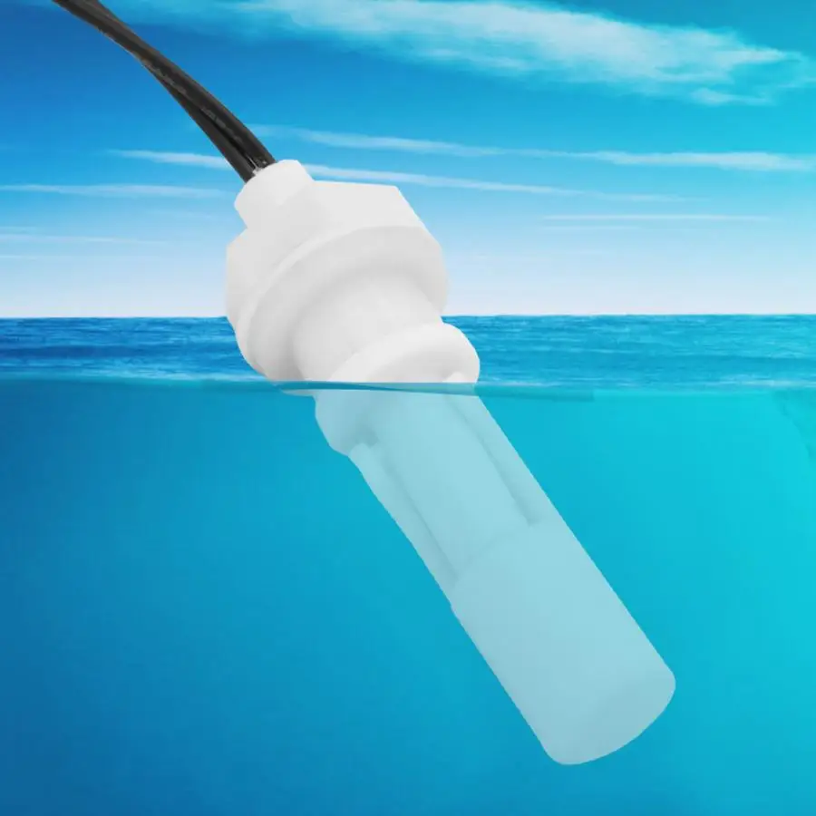 2PcsHorizontalFloatPPLiquidWaterLevelSensorSideMountWater