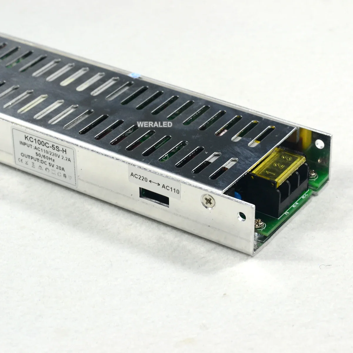 5V 20A 100W LED Display Power Supply Input AC110V/220V Work for P4.75/P4/P5/P10 LED Display Panel