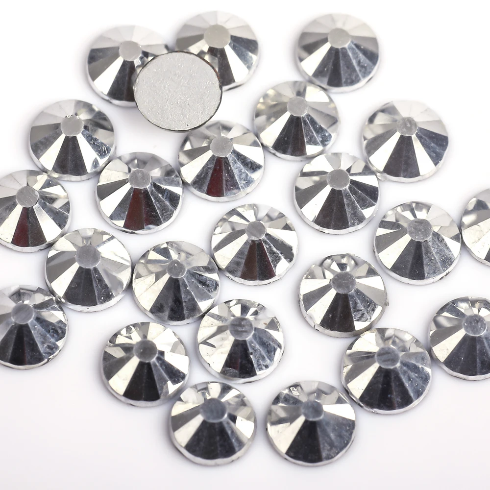 Premium Quality Glass Crystal Rhinestones - Flatback Glitter Stones for Nail Art and DIY Crafts