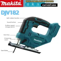 Makita DJV182Z sans brosse 18V 340W scie sauteuse électrique avec lame de scie poignée de baril sans fil scie sauteuse sans batterie DJV182 4