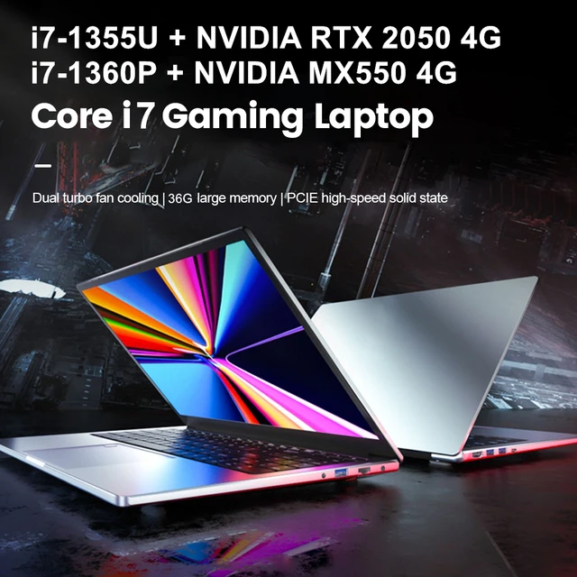 16 Inch Gaming Laptop I7 1360p 1355u Nvidia Rtx 2050 Mx550 4g Ips Full Hd Office.jpg