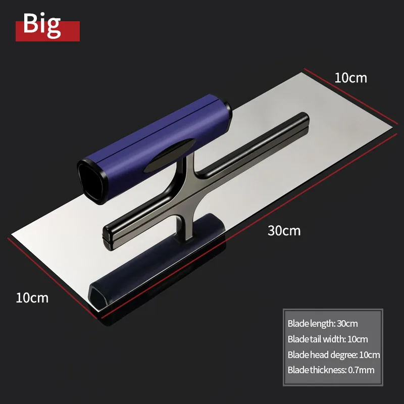 Plastering Trowel Concrete Trowel Stainless Steel Plastering Trowel Concrete Trowel For Wall Tile Flooring Plaster Bricklayer Construction Tools