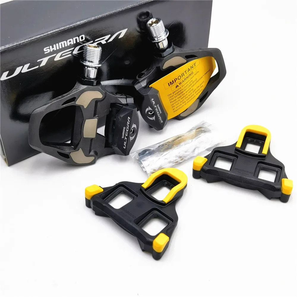 Shimano Ultegra Pd-R8000 Spd-Sl Pedale Su Un Lato Con Corpo In Carbonio Per Competizione Stradale