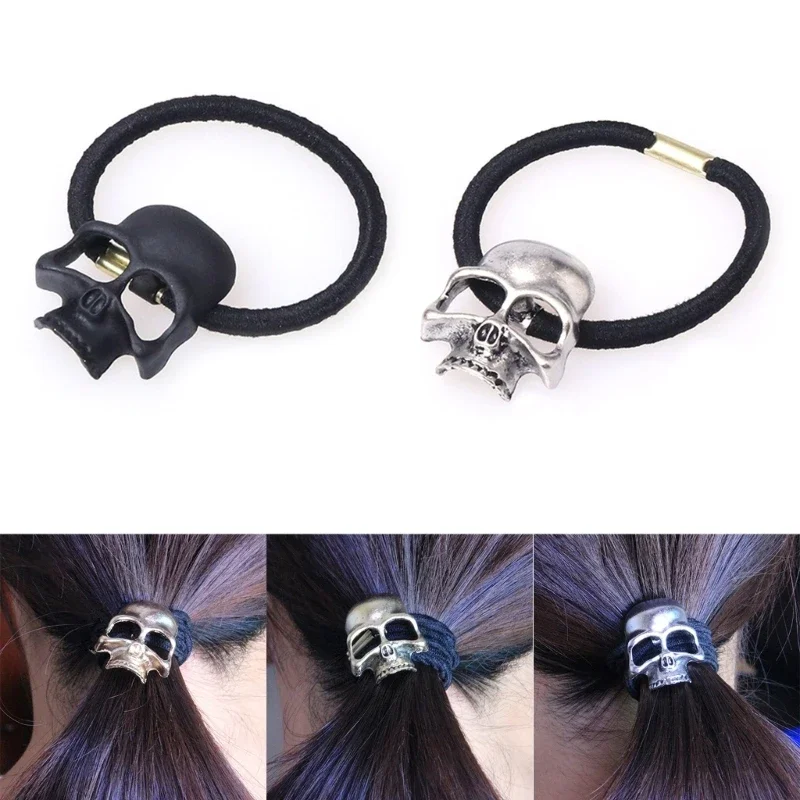 Skull Scrunchies Skull Hair Tie Skull Elastic Bands Skull Scrunchies Skull Hair Tie Skull Elastic Bands