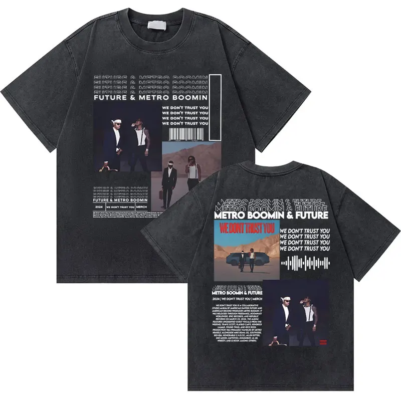 Rapper Future Metro Boomin We Don't Trust You Graphic T