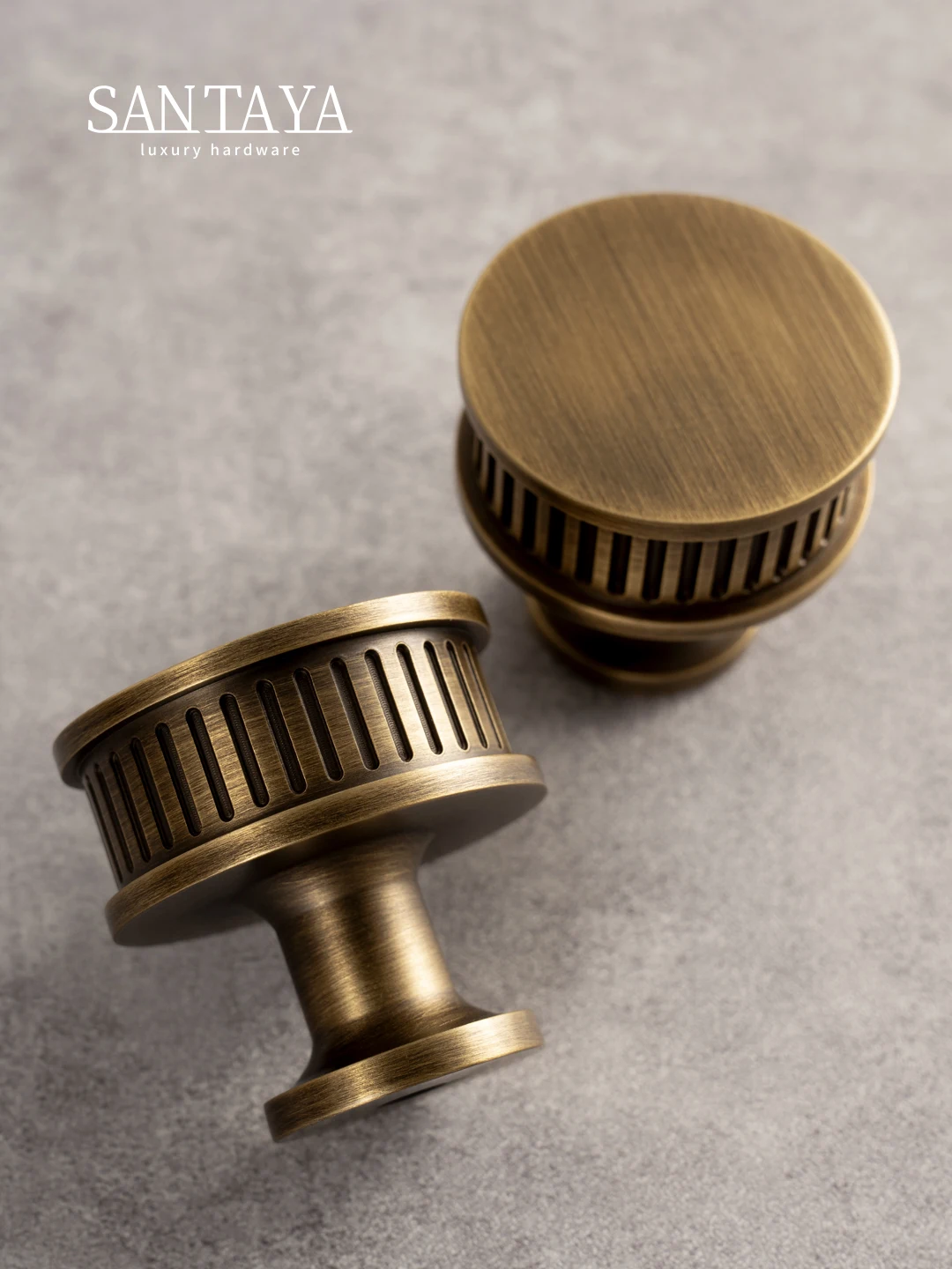 Antique Brass Spiral Knobs and Handles 4