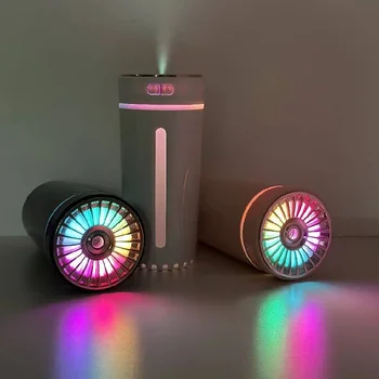 Wireless Car Air Humidifier Portable 300ML or USB Diffuser Mist Maker for Home Bedroom with RGB LED Colorful Lights 1