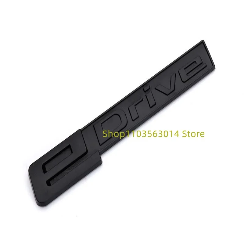 자동차 트렁크 펜더 크롬 배지 엠블럼 스티커, BMW EDrive 225xe i4 i3 i8 X3 X5 3 5 시리즈 i01 i12 i15 G30 G31 F30 G05