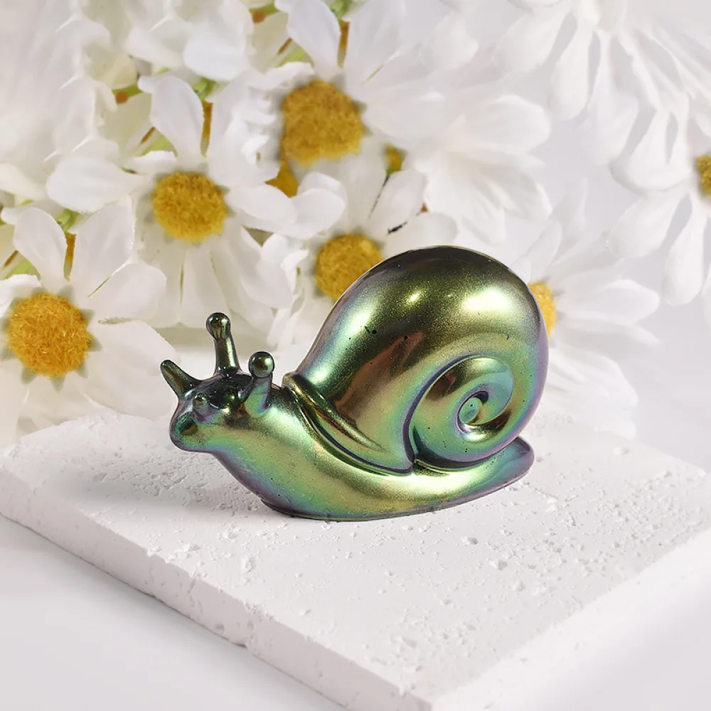3D Eidechse Silikon Formen DIY Handgemachte Home Kunst Dekoration Ornament Epoxy Harz Mold Tier Schnecke Frosch, Der Gips Mould – Detail 11