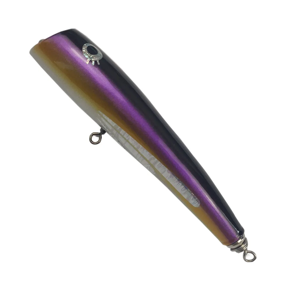 Napalm Carpenter Wood Floating Popper Stickbait Fishing Lure Medium Heavy Paulownia Popping For , Kingfish, Bluefintonno