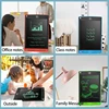 6.5/8.5/10/12Inch LCD Drawing Board Writing Tablet Digit Magic Blackboard Art Painting Tool Kids Toys Brain Game Child's Gift 6