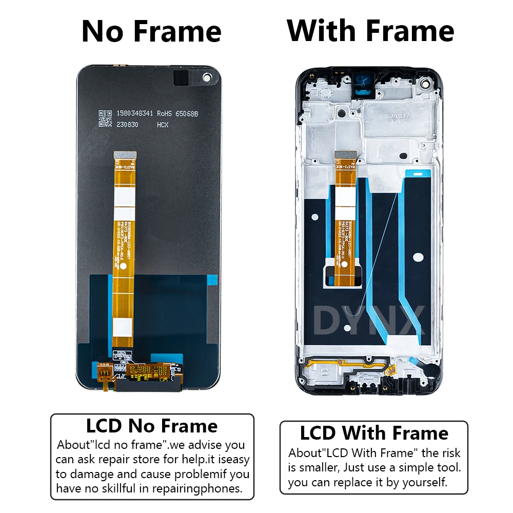 6.5'' Original Display for Oppo A53 4G CPH2127 Lcd Display Touch Screen Digitizer Assembly for Oppo A53S A53s CPH2139 Display