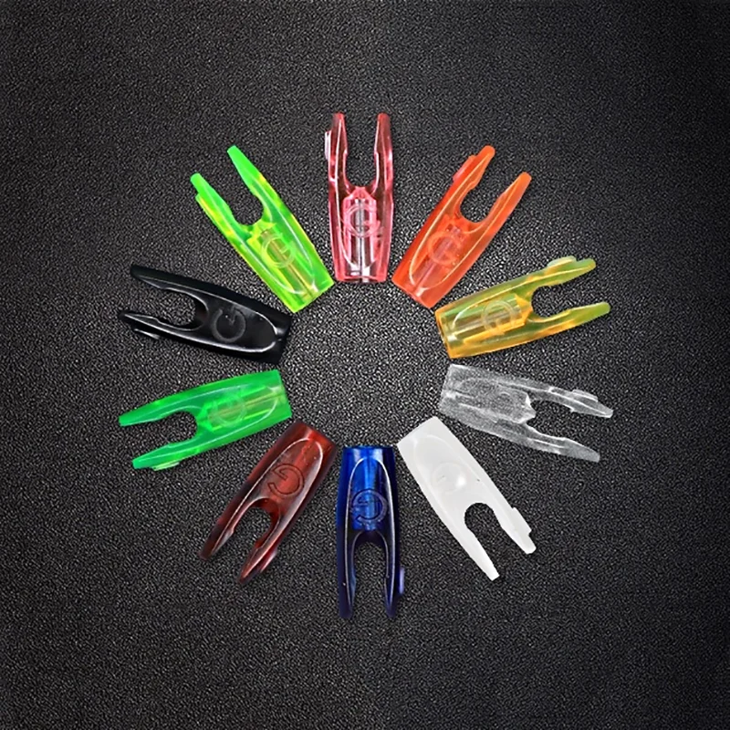 50pcs Archery Pin Nock G Arrow Tail Arrow Nock Bow and Target For ID4.2/6.2/3.2/5.2/8.0mm Shaft DIY Accessory
