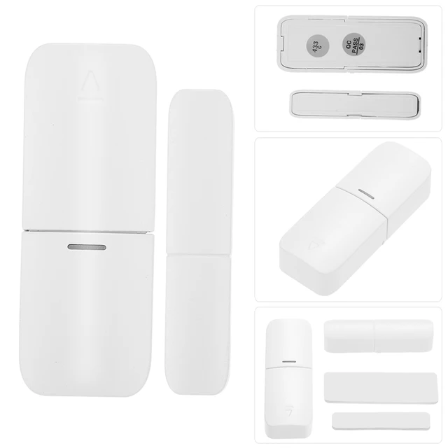 433Mhz Wireless Magnetic Door Sensor Door Window Alarm Home Automation Anti-Theft Alarm Compatible With RF 433MHz Gateway Host 2