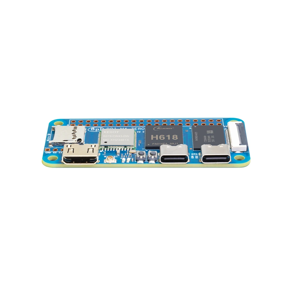 Banana Pi BPI-M4 ZERO Allwinner H618 Quad-core ARM Cortex&trade;-A53 Processor 2.4G/5G WIFI 4G LPDDR4 32G eMMC Single Board Computer
