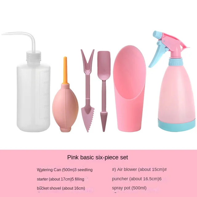 Zamatos Növényi Ültetési Eszközök Kombinációja Kombinált Virágnövelés Mini Kertészet - Image 4