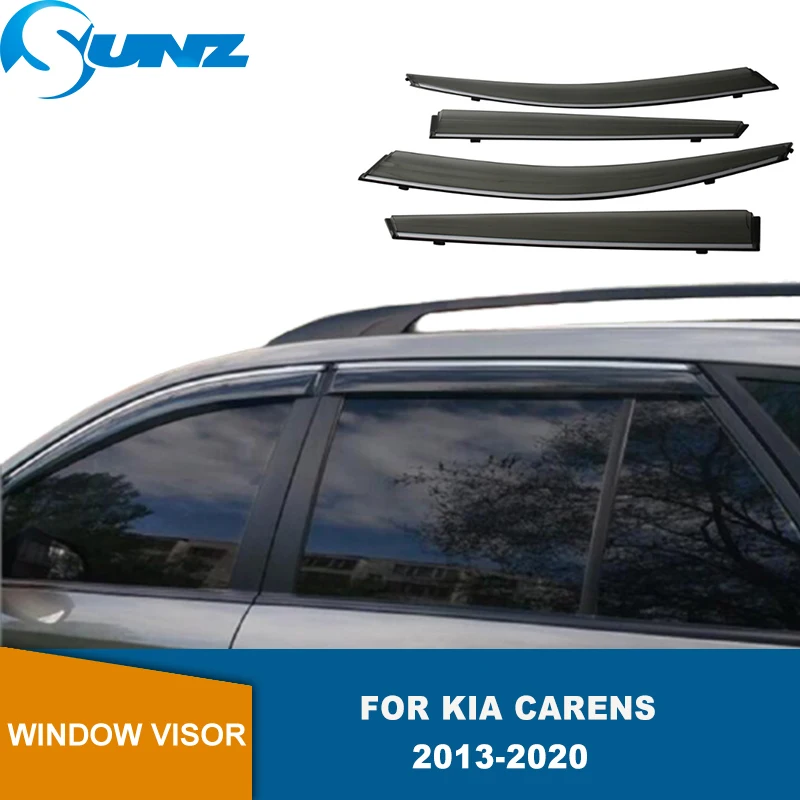 Side Window Visor For Kia Carens 2013 2014 2015 2016 2017 2018 2019