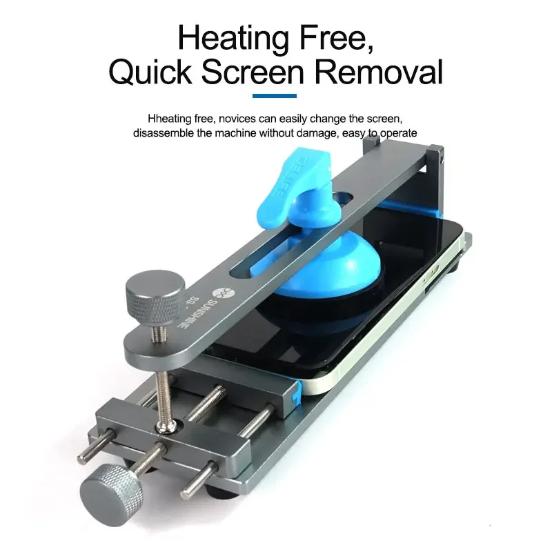 Mobile Phone Fixture SUNSHINE SS-601G LCD Screen Separator Mobile Phone Free Heating Screen Quick Removal Clamping Fixture