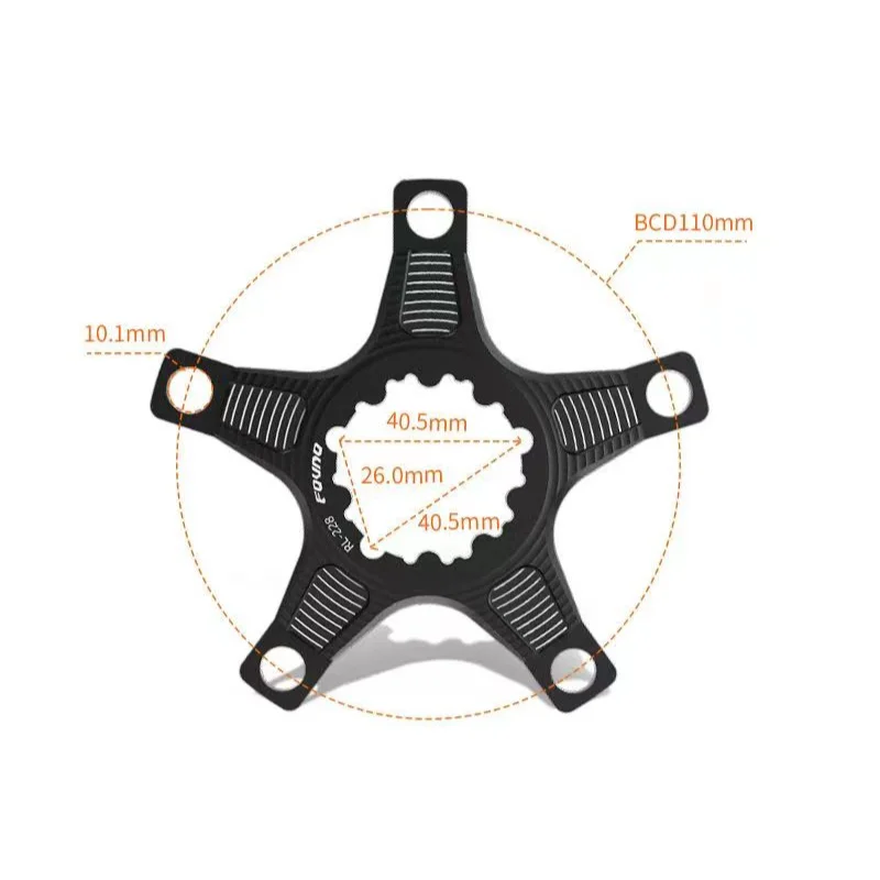 FOVNO Chainring Adapter for NX X1 X0 Spider to 104BCD 110BCD for Shimano Direct Mount Converter M6100 M7100 M8100 M9100 12S MTB bike chainring bicycle parts