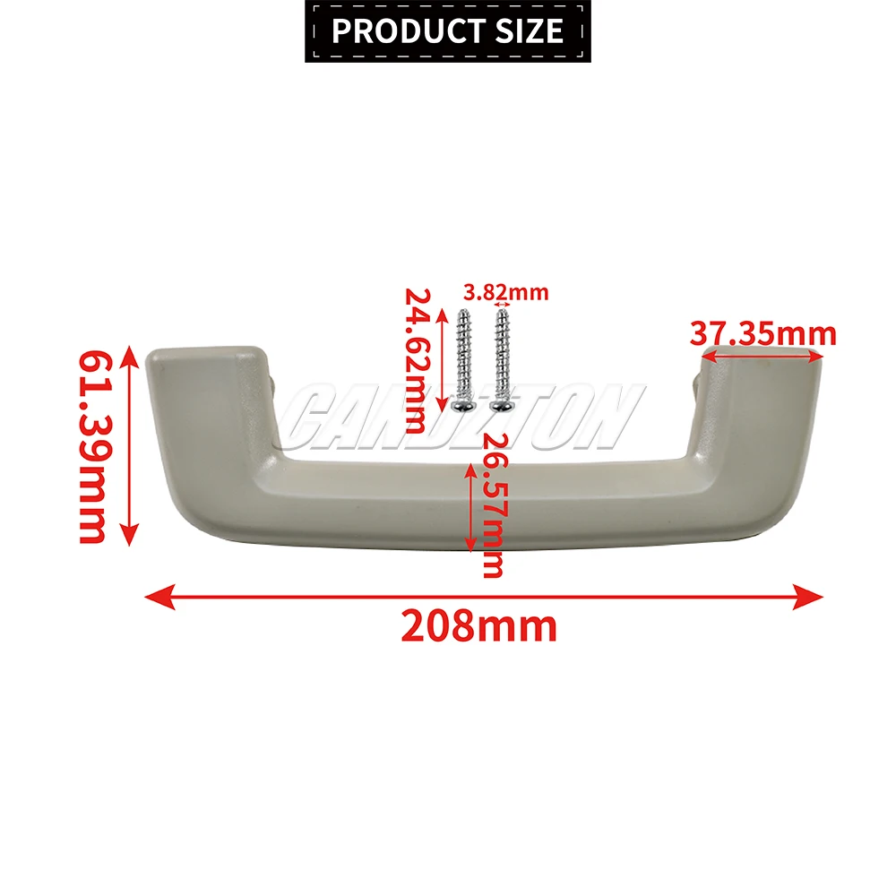 새로운 지붕 당김 보조 핸들 키트 7S7Z-5831406-AA 7S7Z5831406AA Ford Escape 2013-2019 인테리어 천장 핸들 자동차 액세서리