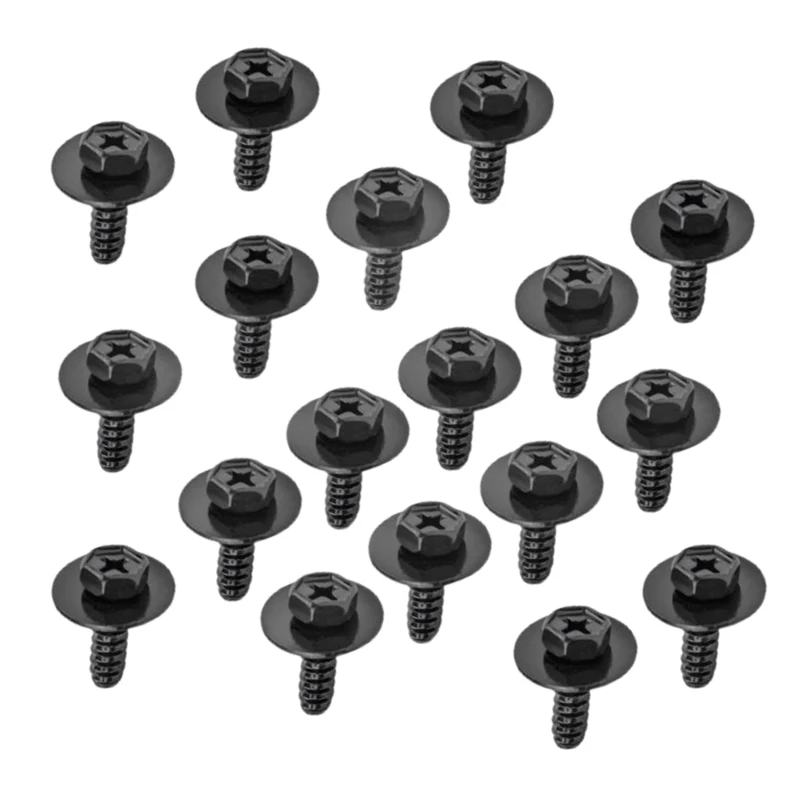 

20Pcs Bumper Retainer Screw Fit for Mazda 2 3 5 6 626 929 CX-5 CX-7 CX-9 RX-7 RX-8 MX-3 Miata Millenia MPV 9CF600516 9CF600516B