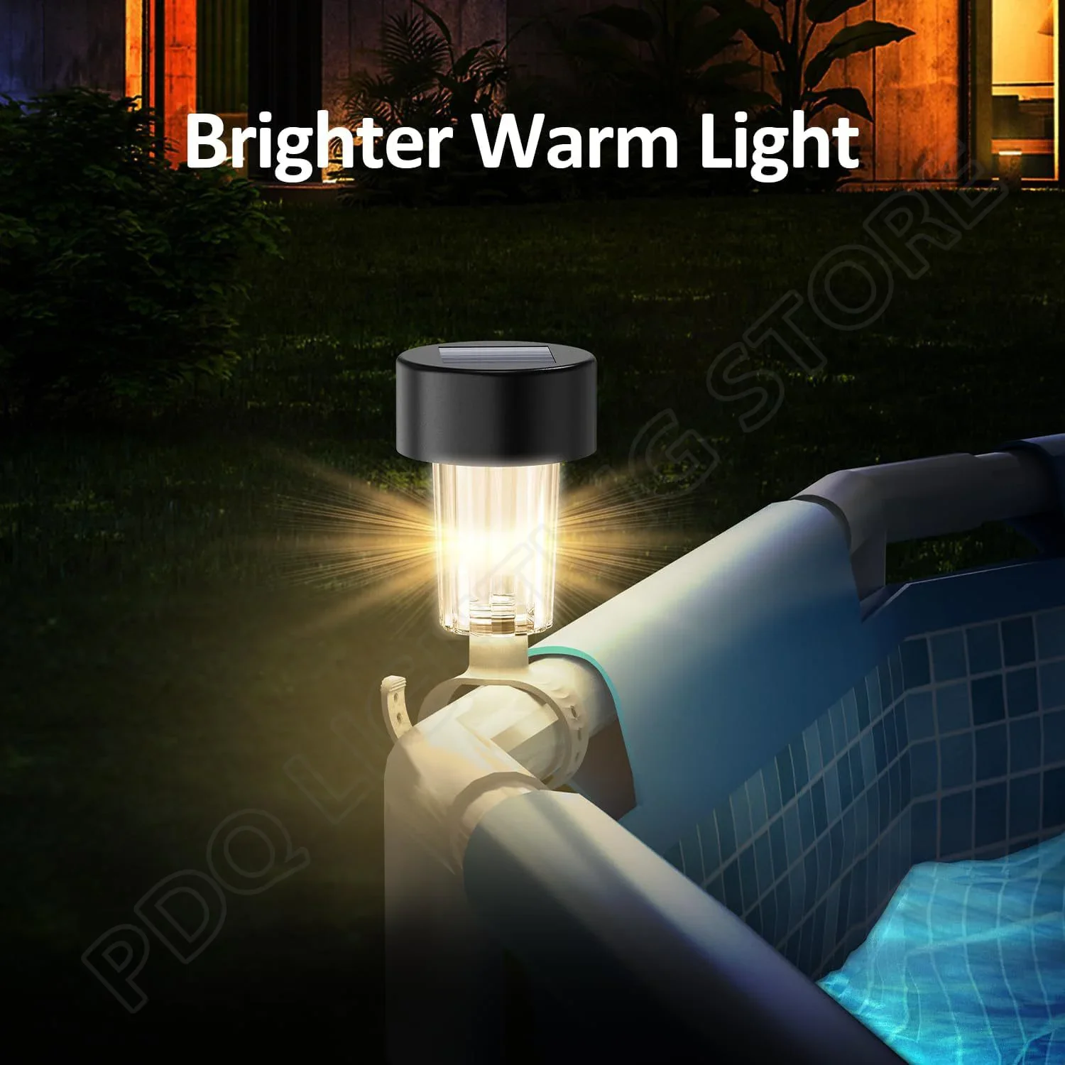 30Packs LED Solar Lamp Pool Lights Waterproof Solar Lights Decor Outdoor Swimming Pool Fence Garden Decoration Lamp For Yard