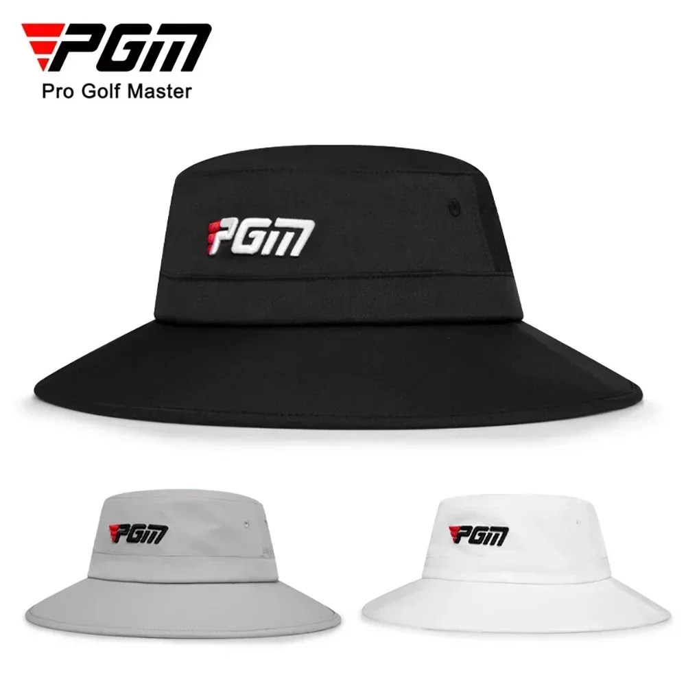 PGM Golf Bucket Hat Rope Sunscreen Men Golf Hats UV Hat Adjustable Buckle Windproof Quickdrying Fisherman Hats