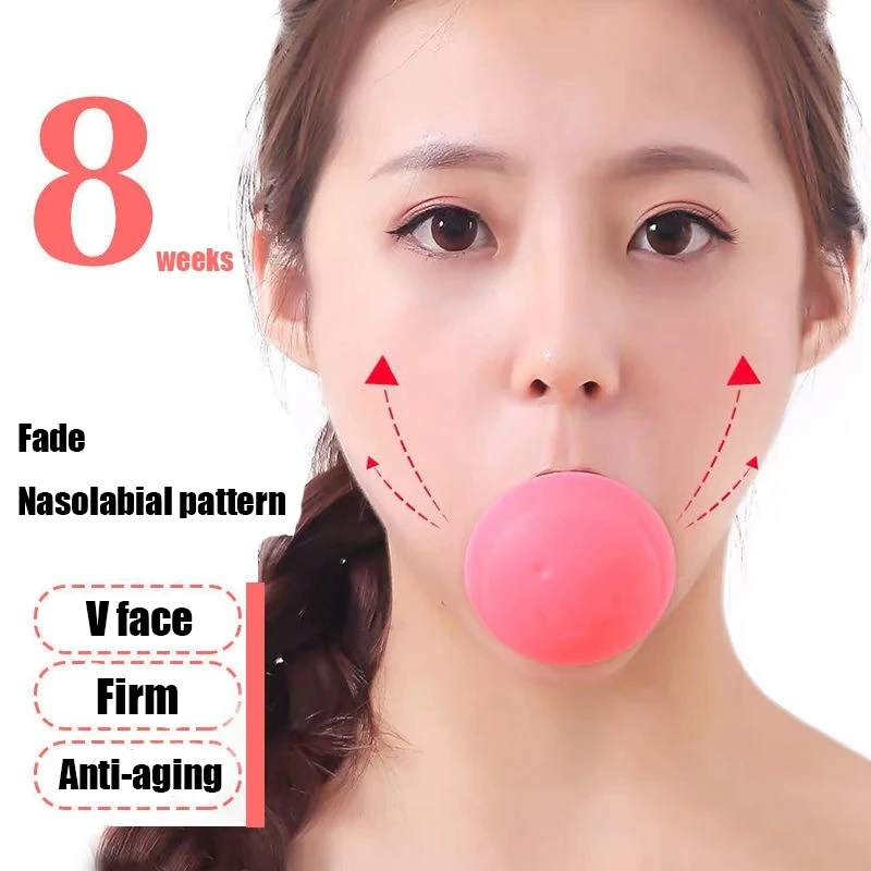 New V Face Slimming Tool Lift Skin Firming Shape Lifting Jaw Trainer Massager Instrument Double Chin Reducer Jawline Exerciser