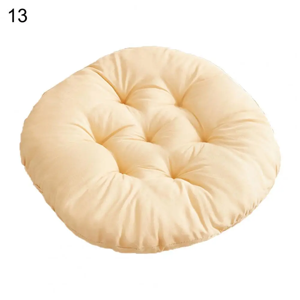 Seat Cushion Useful Round Versatile Chair Cushion Pad Tear Resistance Multi-style Chair Pad 