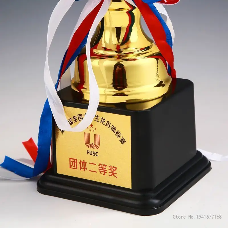 Metal Pigeon Trophy Custom-Made Gold Silver Bronze Competition Excellent Reward Souvenirs Home Decor Universal Trophy, 41cm, 1Pc