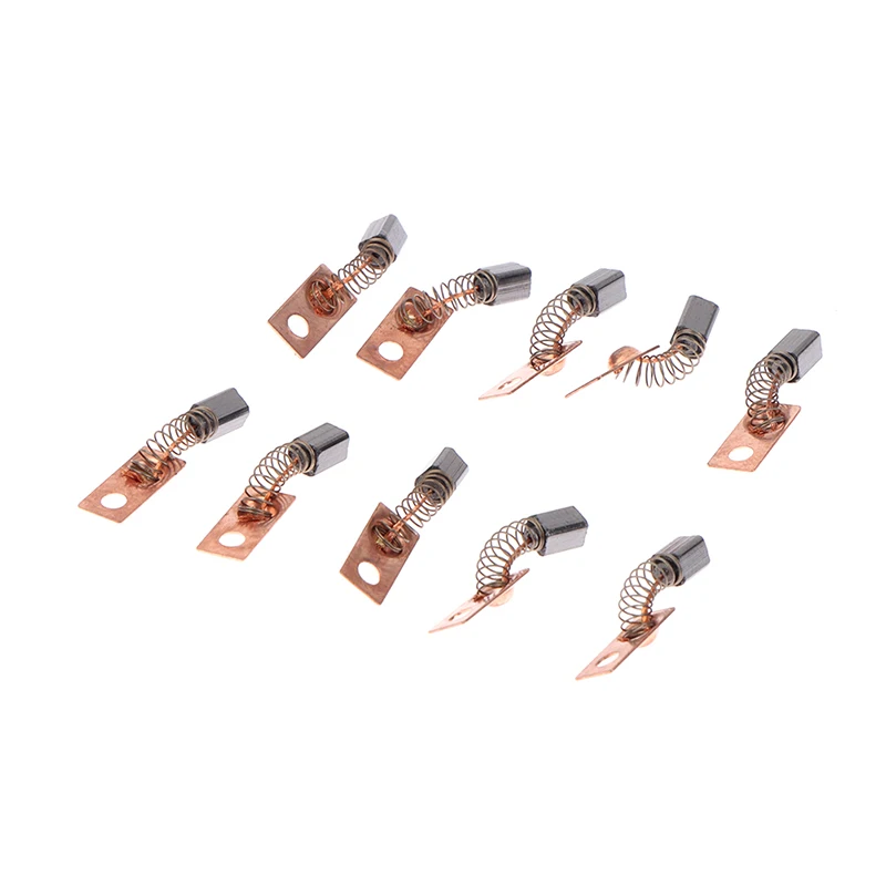10pcs Electric Motor Carbon Brushes Replace Dental Grinding Machine Micromotor Handpiece 3X3X4.5MM 2