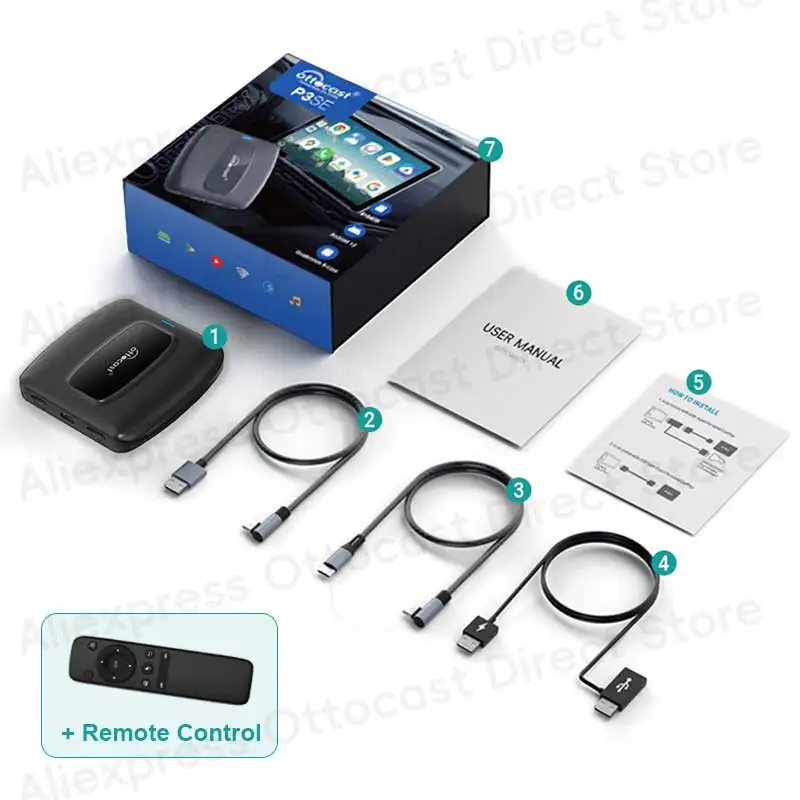 に*も様 ottocast P3 Android Auto アダプター Amazon.com: OTTOCAST P3 CarPlay AI Box - 2025 Android 12.0 CarPlay