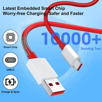 80W SuperVooc Ultra Fast EU Charger For OnePlus 8T 9 10 11 12 Pro 13 Nord 2 2T 3 4 5 CE 3 N200 N300 5G Type C USB Charging Cable 3