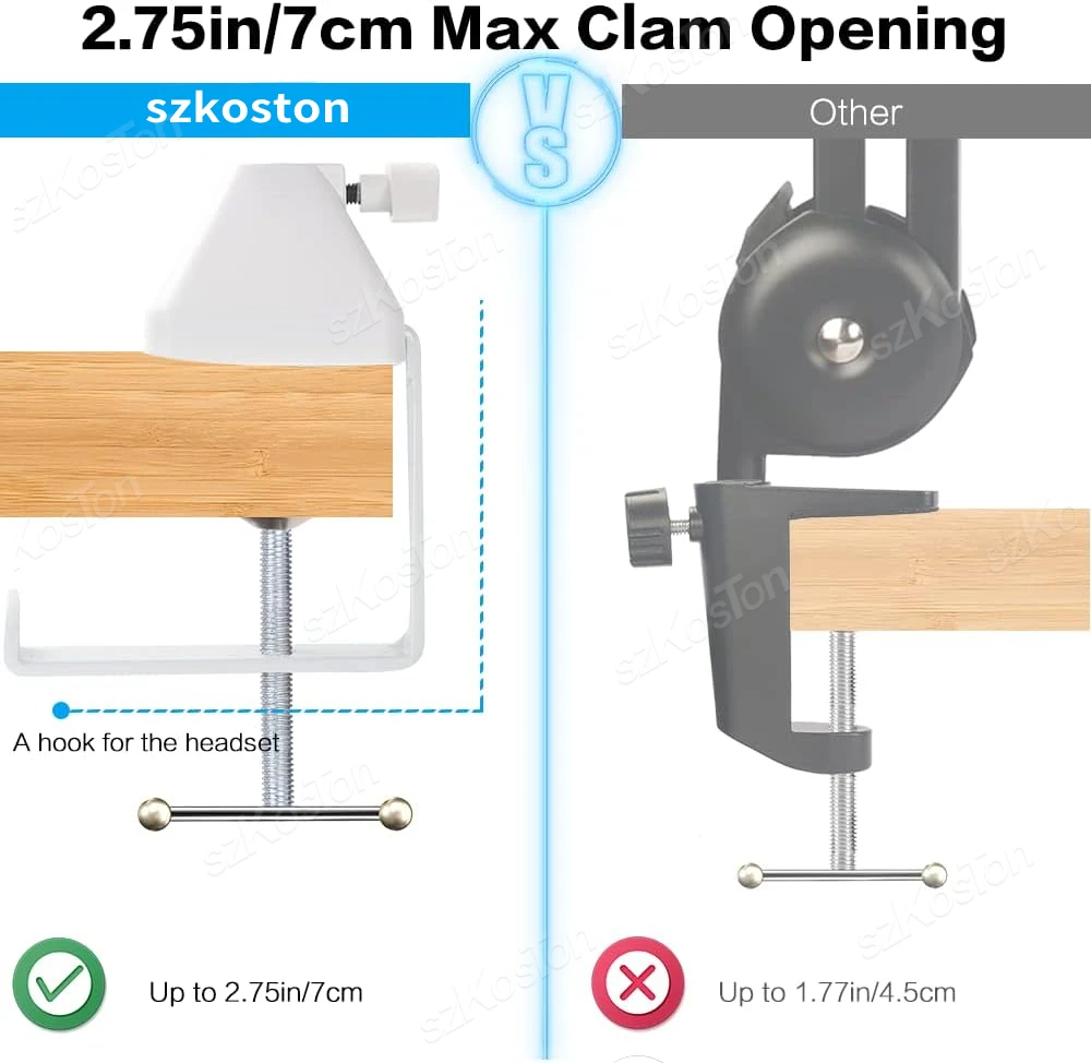 Adjustable Microphone Stand Suspension Boom Scissor Arm Stands for A8 A6V K658 K688 K669 Mic USB Condenser Microphone Recording