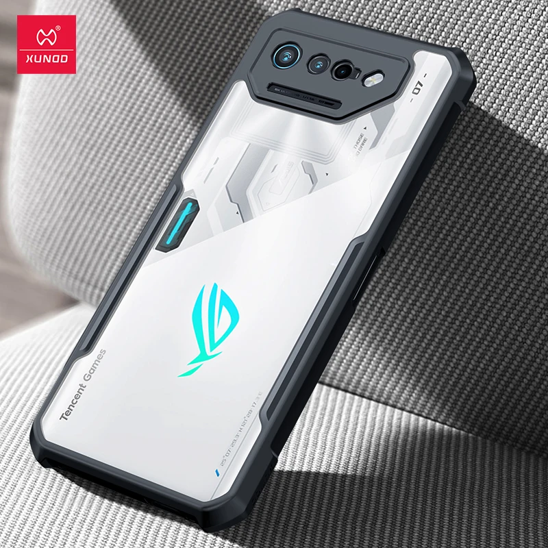 Per Asus Rog Phone 7 Pro Case, Xundd Custodia Antiurto Per Asus Rog Phone 5 5S 6 7 Pro Ultimate Case Cover Trasparente Per Telefono Funda