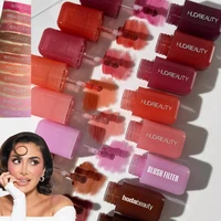 Fard à joues liquide 6 couleurs effet soft glow, facile à appliquer, longue tenue, waterproof, avec applicateur éponge, gloss à lèvres, rare 1