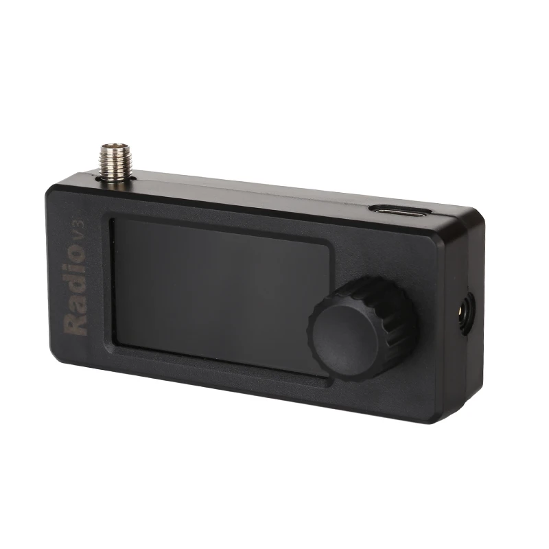 신형 ATS 미니 V3 SI4732 미니 라디오 포켓 라디오 LSB USB AM FM ESP32-S3 올밴드 라디오 수신기 하이-제이 헤드폰 앰프 ABS 케이스