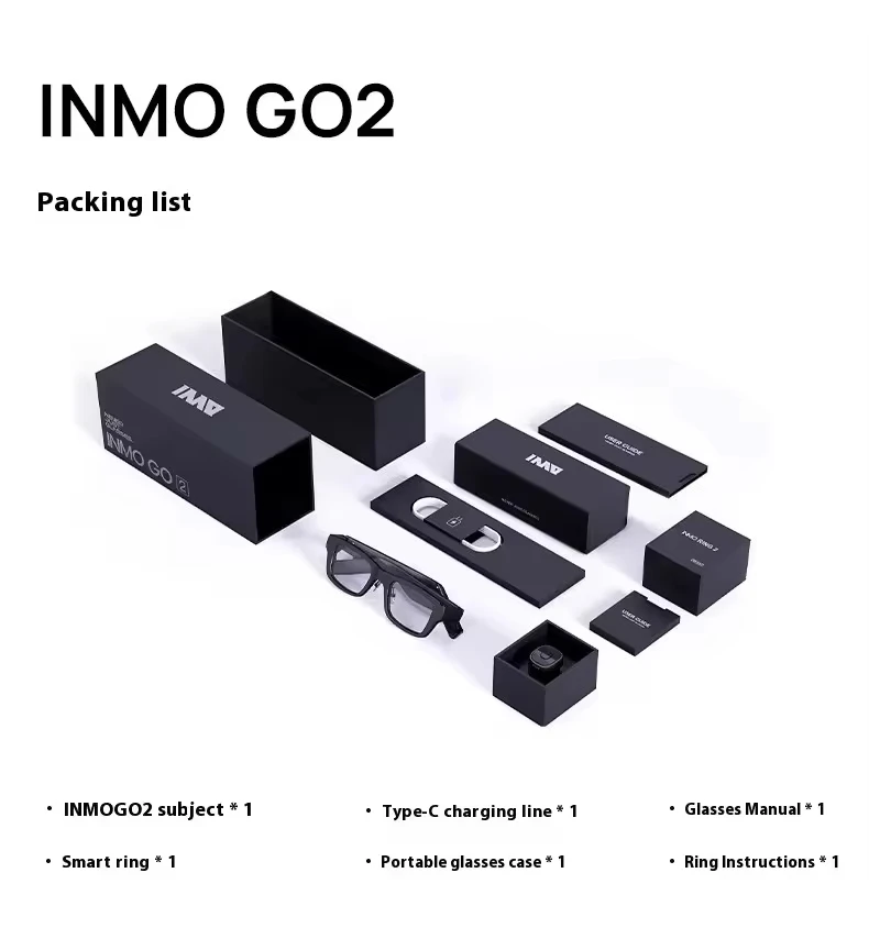 その他 INMO Go INMO GO：翻訳 & AI アシスタント搭載 AR スマート グラス