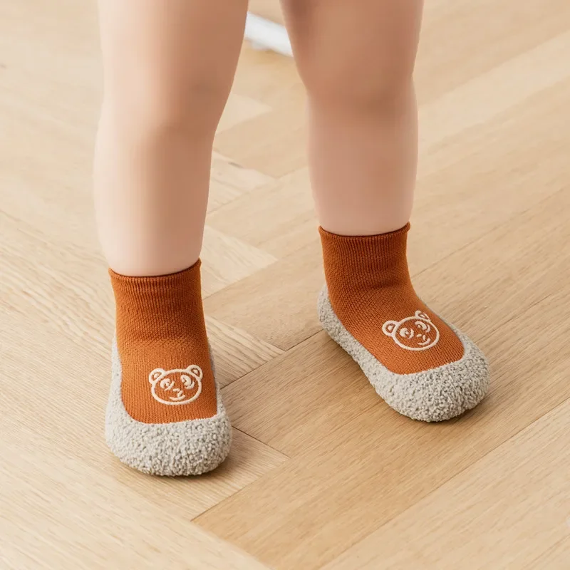 Chaussures Bébé Coton Chaussons Bébé LACOFIA - Semelle Antidérapante 6-18 Mois Chaussons Coton Bébé