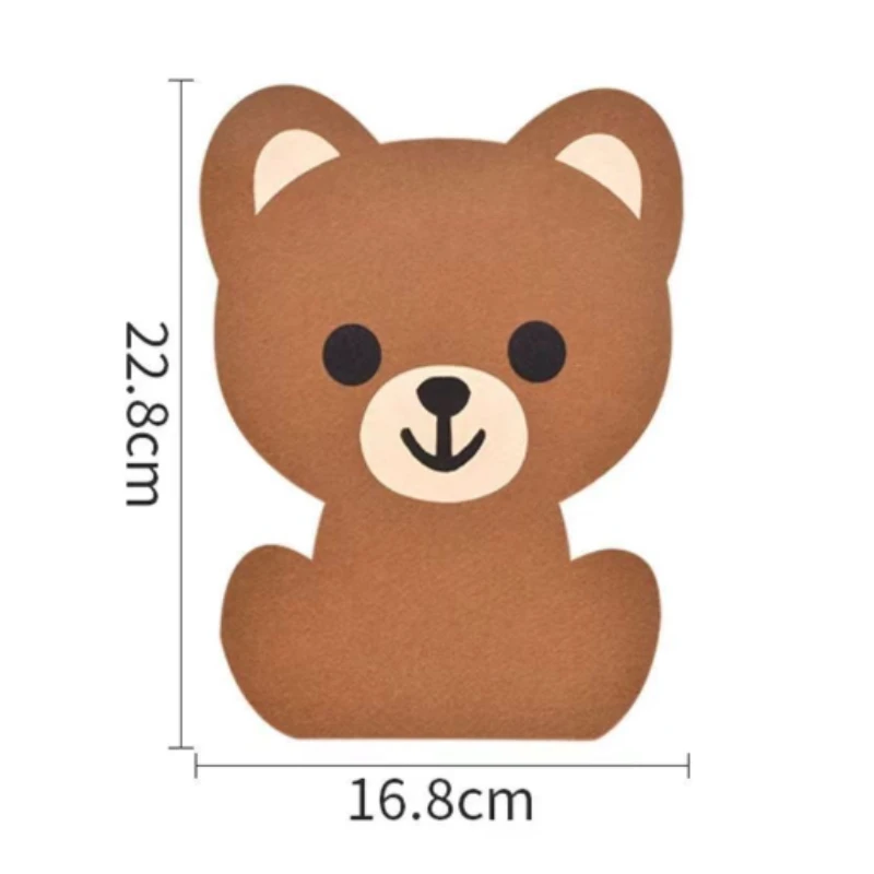 Toilet Deodorant Sticker Cute Cartoon Animal Sticker Bathroom Wall Self-adhesive Removable Wall Stickers