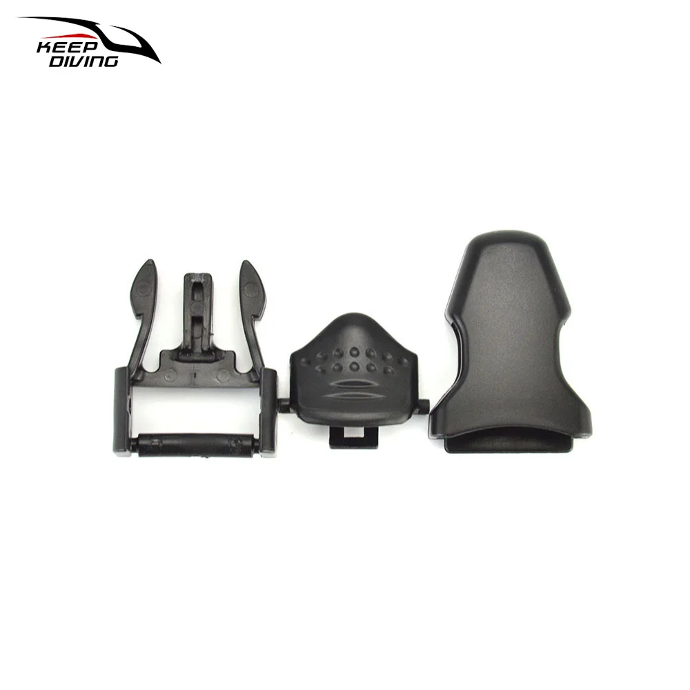 1 Pair Scuba Diving Fins Straps Big Buckles Small Buckles Quick Release Fin Strap Buckles Snorkeling Accessory 5