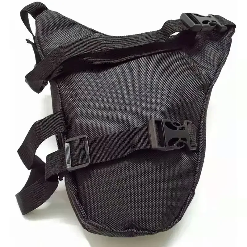 Men Motorcycle Nylon Drop Leg Bag Women Sports Mobile Phone Key Bag Purse Outdoor Cycling Multifunctional Waterproof Waist Bag Z