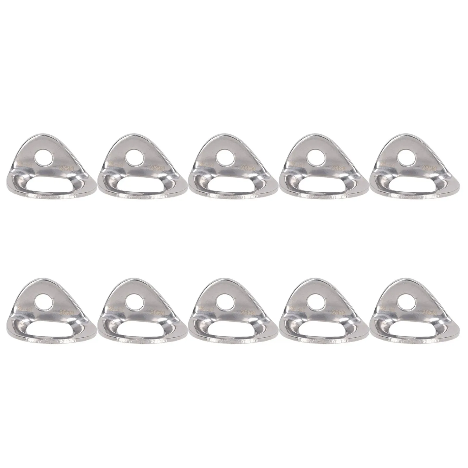 

10pcs Climbing Anchors 25KN Stainless Steel Rock Climbing Hanger Waterproof Climbing Hanger Climbing Accessories